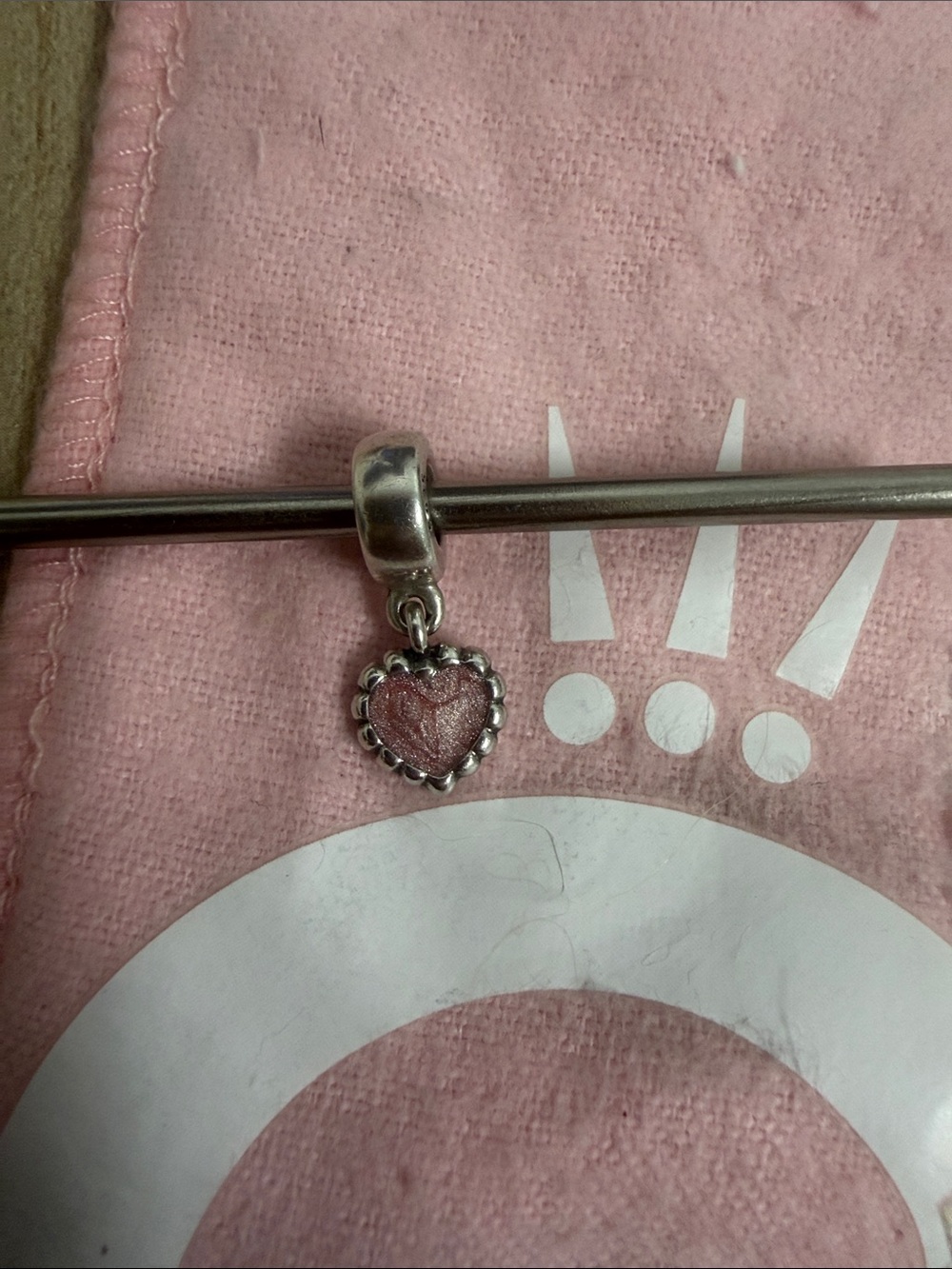 Pandora Heart Dangle Charm
